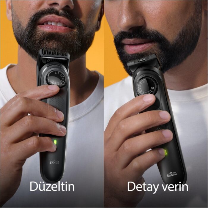 Braun Series 5 BT5420 Sakal Düzeltici - Ultra Keskin Bıçak, Siyah Renk, 40 Uzunluk Ayarı, Suya Dayanıklı Tasarım - Görsel 3