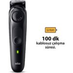 Braun Series 5 BT5420 Sakal Düzeltici - Ultra Keskin Bıçak, Siyah Renk, 40 Uzunluk Ayarı, Suya Dayanıklı Tasarım - Görsel 5