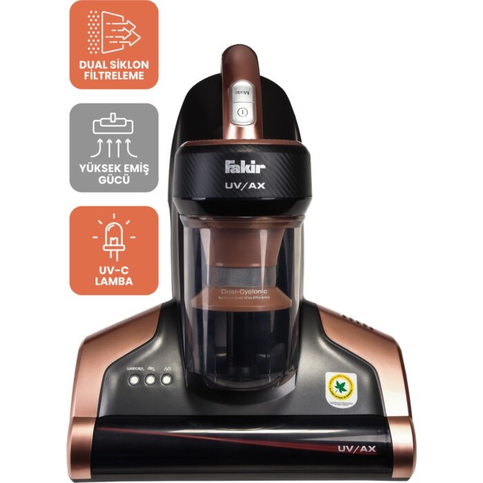 Fakir Uvax UV-C Işınlı Yatak ve Koltuk Temizleyici Toz Torbasız Süpürge - Görsel 2