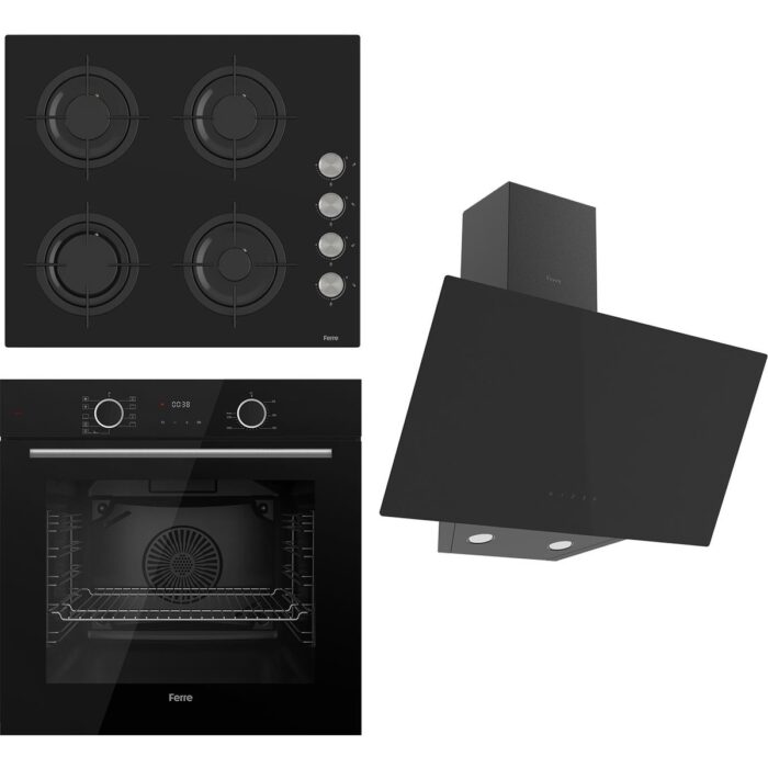 Ferre Fryart Serisi Airfry Pişirme Siyah Set (CS205 + XE63CS +D077 ) - Görsel 1