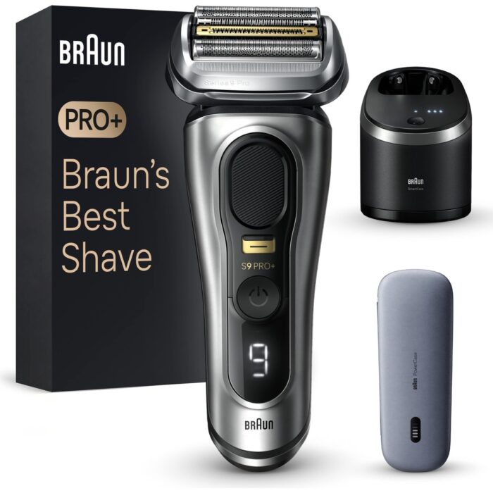110000496420478.jpg Braun Series 9 Pro+ 9577CC Islak & Kuru Tıraş Makinesi, Smartcare Merkezi, Powercase - Görsel 1