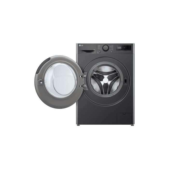 LG F4Y5EYWYJ.AMBPLTK A Enerji Sınıfı 11KG 1400 Devir Çamaşır Makinesi Siyah - Görsel 3