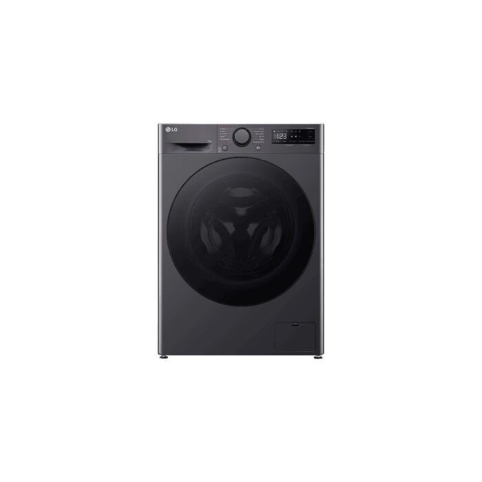 LG F4Y5EYWYJ.AMBPLTK A Enerji Sınıfı 11KG 1400 Devir Çamaşır Makinesi Siyah - Görsel 1