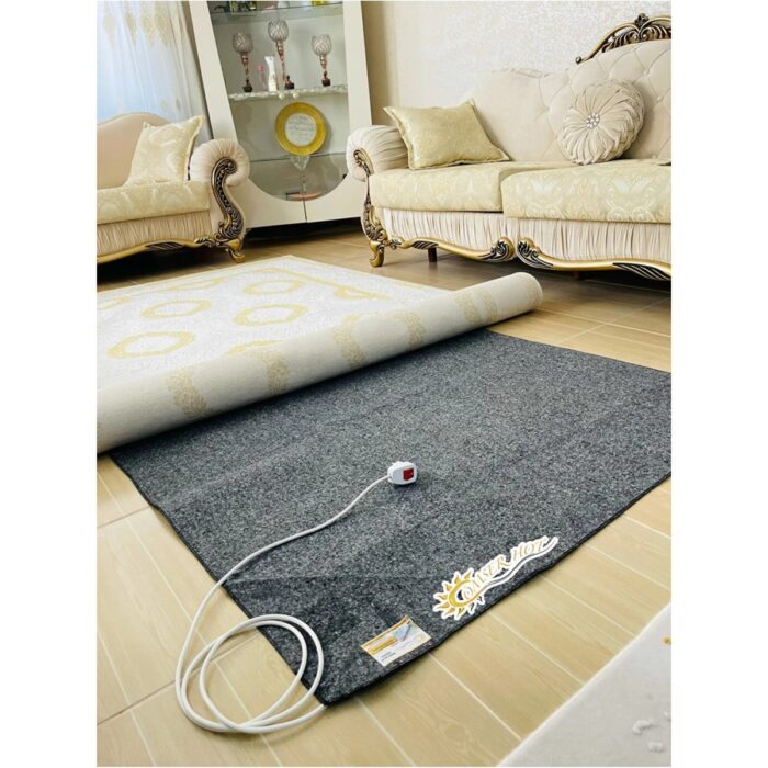 Ömser Hot 180 x 300 cm  Keçeli Elektrikli Halı Altı Isıtıcı Yerden Isıtma (Floor Heating) - Görsel 4