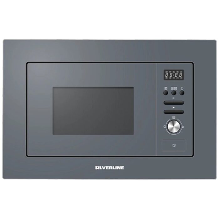 110000517260539.jpg Silverline MW9018S02 Mikrodalga Fırın - Gri - Görsel 1