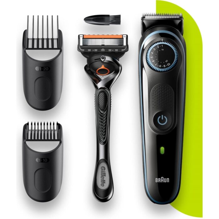 Braun Bt 3340 Ayarlanabilir Taraklı Saç & Sakal Şekillendirici + Gillette Hediye - Görsel 1