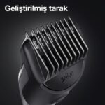 Braun Bt 3340 Ayarlanabilir Taraklı Saç & Sakal Şekillendirici + Gillette Hediye - Görsel 3