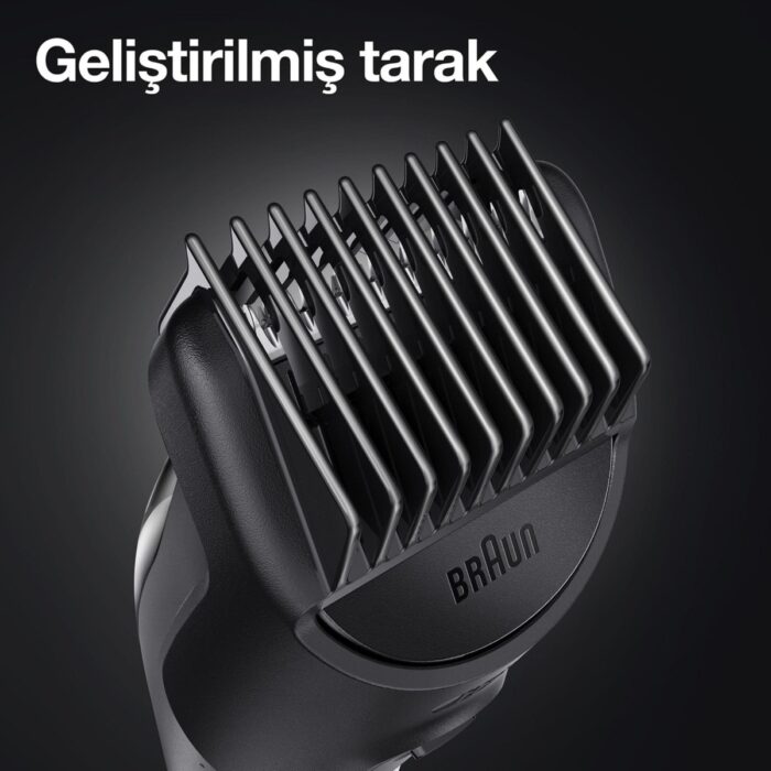 Braun Bt 3340 Ayarlanabilir Taraklı Saç & Sakal Şekillendirici + Gillette Hediye - Görsel 3