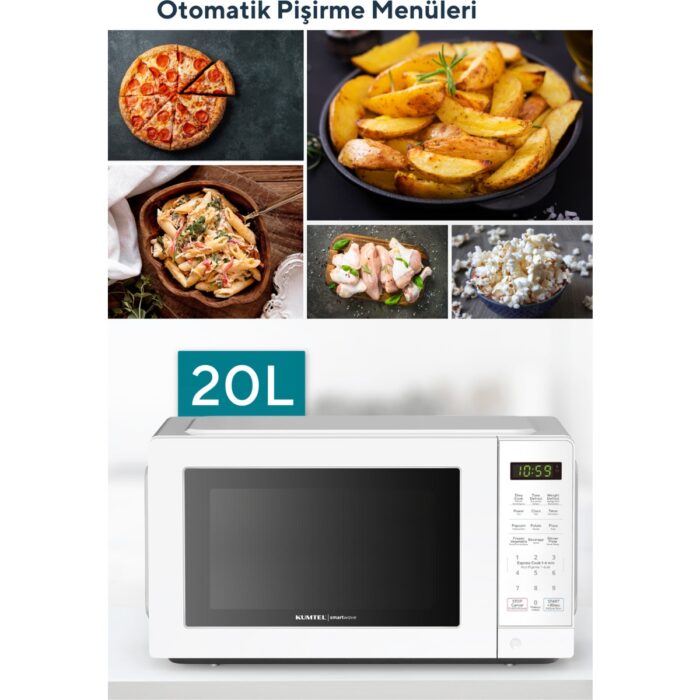 Kumtel Smartwave Dijital Inventer Mikrodalga - Görsel 4