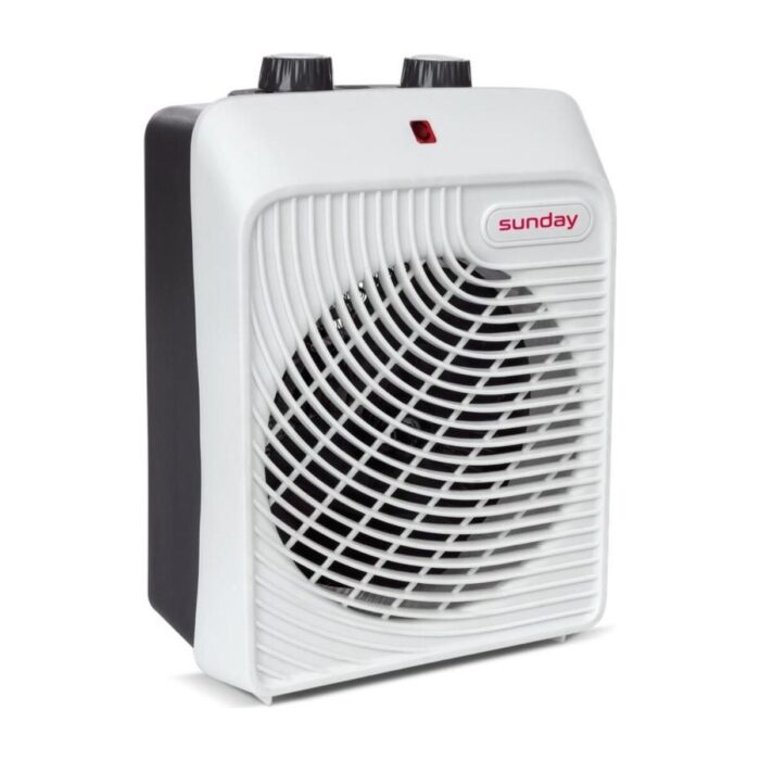 SUNDAY Fanlı Isıtıcı Kare Kutu Fan - Görsel 1