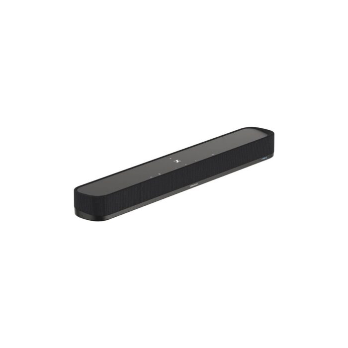 Sennheiser AMBEO Soundbar Mini - Kompakt 7.1.4 Kanal Dolby Atmos ve DTS:X Destekli Soundbar, AMBEO 3D Ses, Wi-Fi, Bluetooth, HDMI eARC - Siyah - Görsel 1
