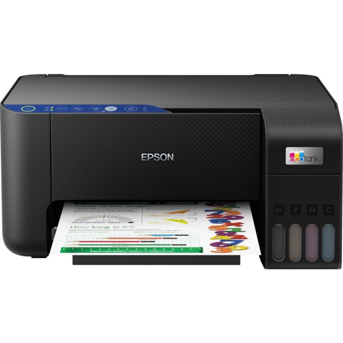 Epson Ecotank L3252 Renkli Tanklı Yazıcı Baskı-Tarama- Kopya - ( Usb, Wifi, Wi-Fi Direct ) - Görsel 1