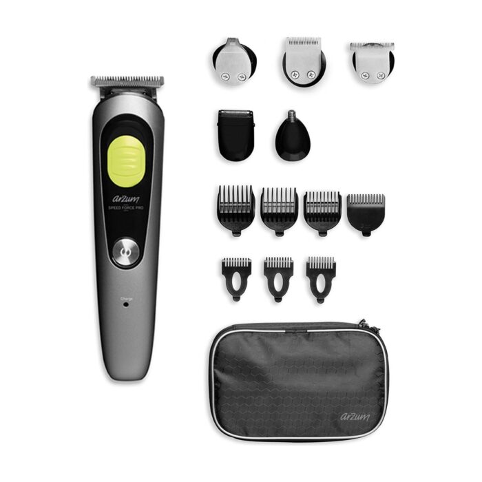 Arzum AR5211 Speed Force Pro 12 In 1 Erkek Bakım Seti - Gri - Görsel 2