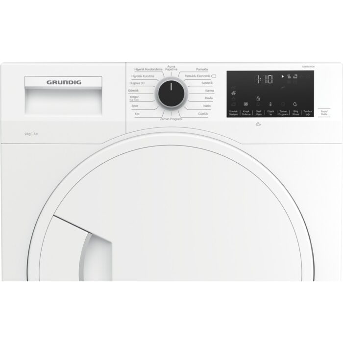 Grundig GDH 92 PCW 9 kg A++ Çamaşır Kurutma Makinesi - Görsel 4