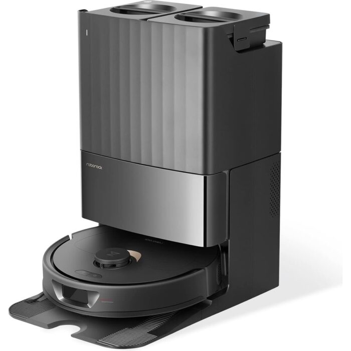 110000533952738.jpg Roborock Q Revo Çöp Istasyonlu Robot Süpürge-Siyah - Görsel 1