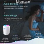 Microcase Mini 2 Renk Modlu 300 ml USB Girişli Ultra Sessiz Çok Kullanışlı Hava Nemlendirici AL4053 - Görsel 3