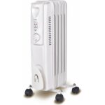 Kiwi Yağlı Radyatör 1000 Watt 5 Dilim Dikey Kullanım Beyaz Renkli Verimli Isıtma