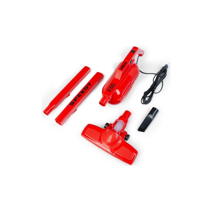 Fantom DU2100 Speedy Dikey Elektrikli Süpürge - Kırmızı / 500 Watt - Görsel 5