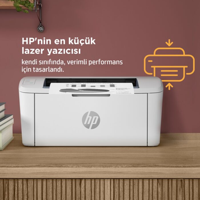 HP LaserJet M111w Yazıcı, Siyah beyaz yazıcı, Küçük ofis, Yazdırın, Küçük Boyut, 7MD68A - Görsel 4