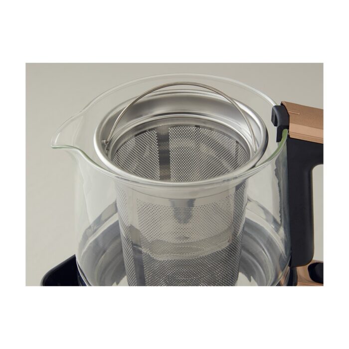 English Home Cmk 6001 Cam Çay Makinesi 2l Siyah-Bakır - Görsel 5