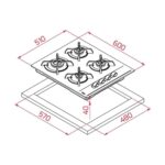 Teka Siyah Ankastre Set (Hlb 840 Ss Bk -Gbc 64002- Atv 60) - Görsel 3