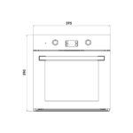 Kumtel Digital Beyaz Ankastre Fırın 8 Programlı B66 - Sf2 (Ddt) - Görsel 2