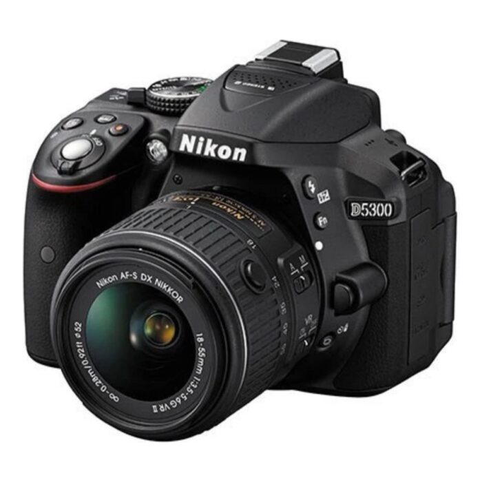 Nikon D 5300+18-55 mm Lens Fotoğraf Makinesi - Görsel 1