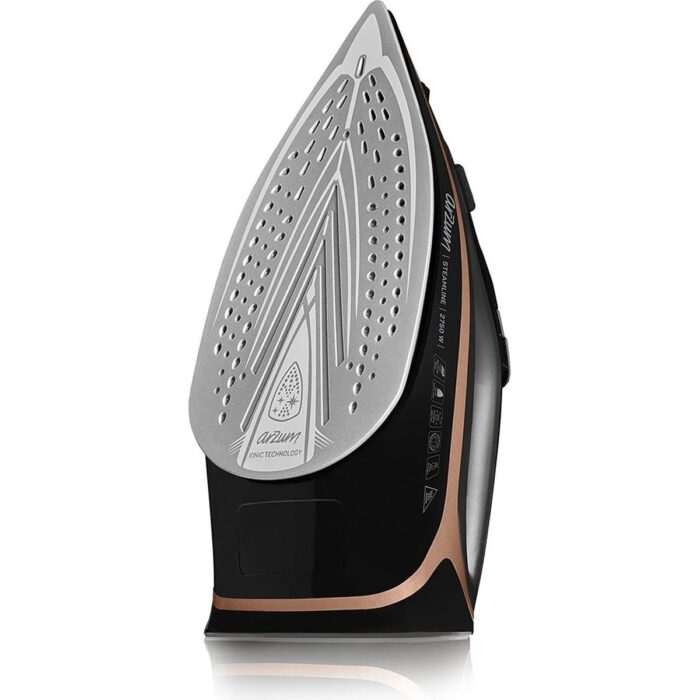 Arzum Steamline Optimal Seramik Taban Buharlı Ütü 2750W Siyah - AR6025 - Görsel 5