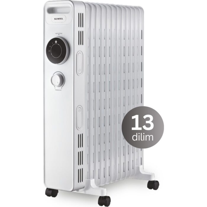 Kumtel 13 Dilim Beyaz Radyatör KUM1240S - Görsel 1