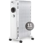 Kumtel 11 Dilim Beyaz Radyatör 2300W Sessiz Çalışma ve Kolay Taşınabilirlik Özellikli