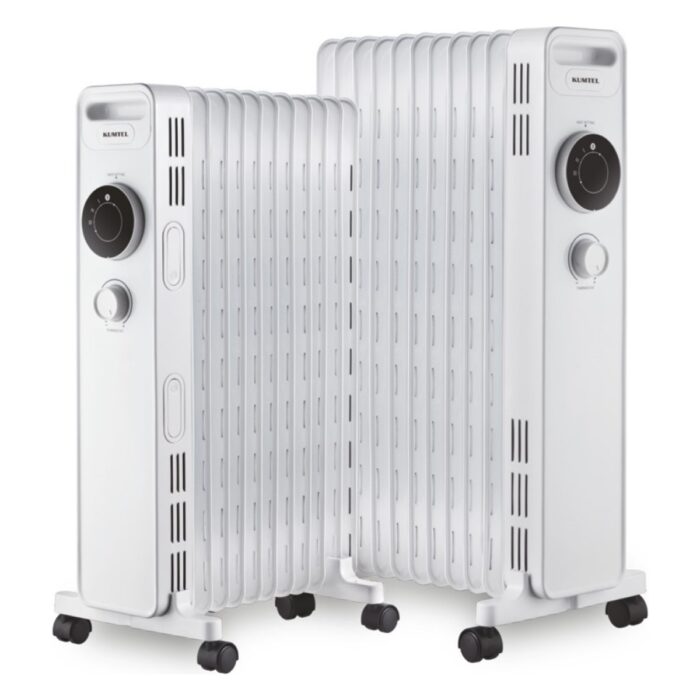Kumtel 11 Dilim Beyaz Radyatör 2300W Sessiz Çalışma ve Kolay Taşınabilirlik Özellikli - Görsel 2