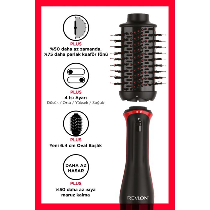Revlon One Step Volumiser Plus Saç Kurutma Makinesi ve Şekillendirici RVDR5298E - Görsel 5