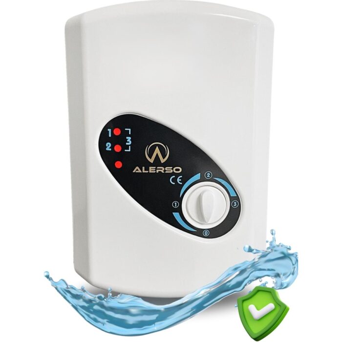 Alerso Premium Elektrikli Banyo Şofbeni 7 Emniyetli Ani Su Isıtıcı 7500W - Görsel 1