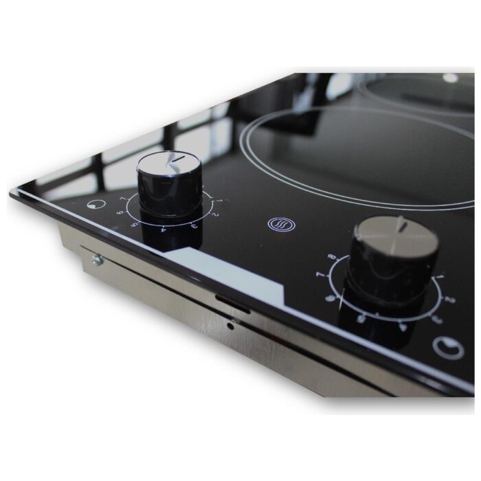 Alveus 2'li Vitroseramik Ankastre Elektrikli Domino Ocak - Görsel 3