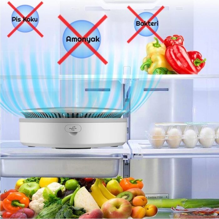 Upway Ozon Sterilizatör Araç Buzdolabı Hava Temizleme Koku Giderici Dezenfeksiyon Cihazı - Görsel 4