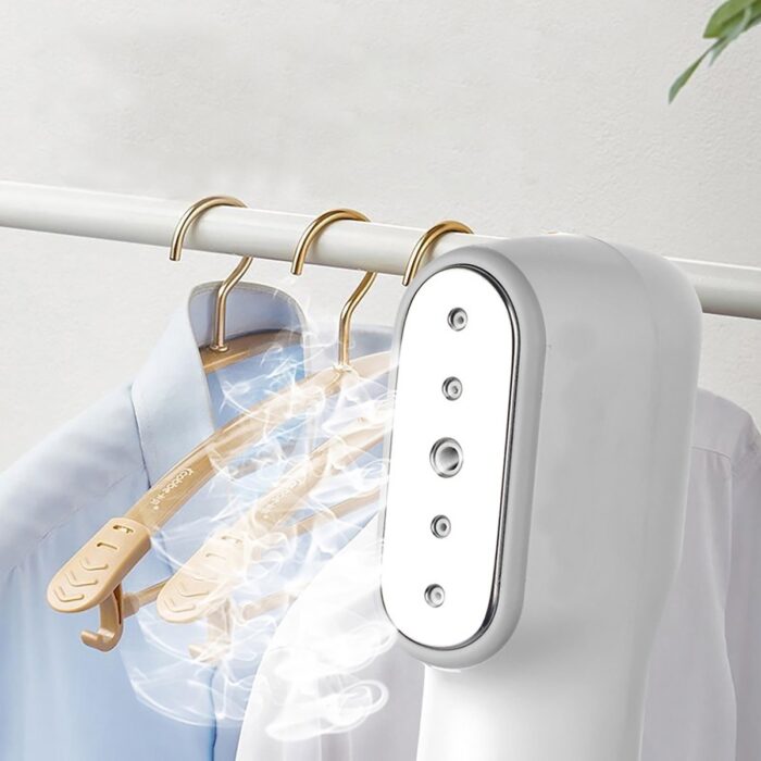 Mioji Mio X10SM 1200W Taşınabilir Ütü Güçlü Buharlı Kırışık Giderici - Gri - Görsel 4