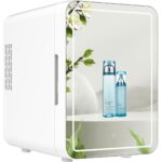 Mioji Mio 212 4L LED Işıklı Kozmetik Makyaj Krem Sıcak ve Soğuk Ayarlı Taşınabilir Fridge Mini Dolap - Görsel 4