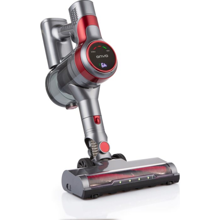 Onvo OVDSS01 LED Aydınlatmalı Dikey Şarjlı Süpürge - Görsel 2