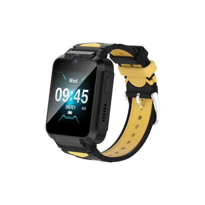 110000580689734.jpg TCL MT42X Movetıme Akıllı Çocuk Saati Siyah & Sarı - Görsel 1