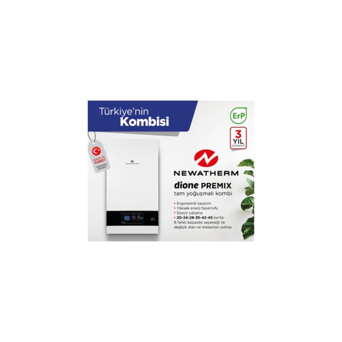 Newatherm Dione 24 Kw Erp 'li Premix Tam Yoğuşmalı Kombi - Görsel 2