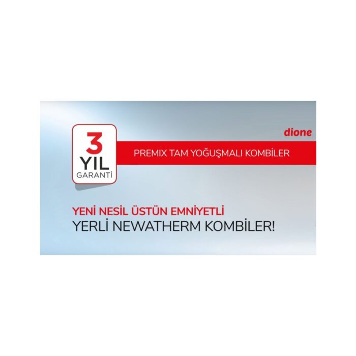 Newatherm Dione 24 Kw Erp 'li Premix Tam Yoğuşmalı Kombi - Görsel 5