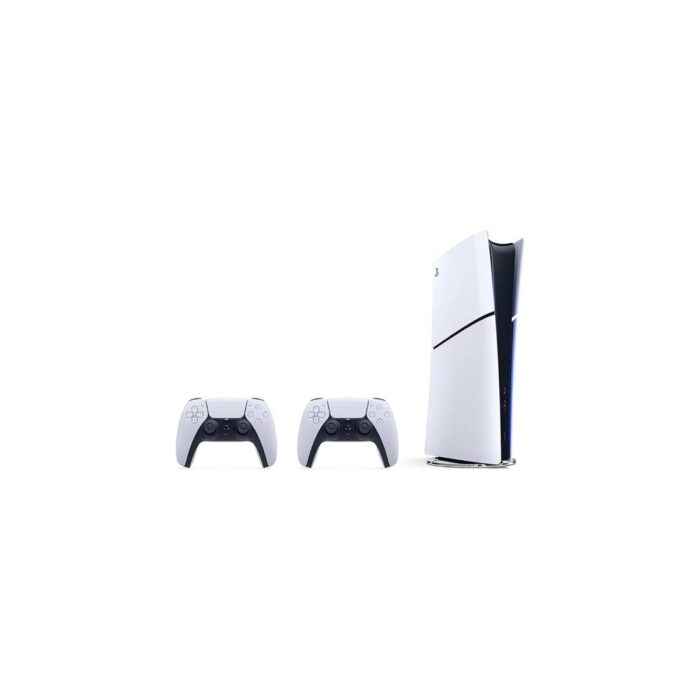 Sony Playstation 5 Slim Digital Edition İthalatçı Garantili + 2.Dualsense Beyaz - Görsel 1