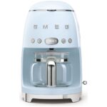 SMEG 50'S STYLE RETRO PASTEL MAVI FİLTRE KAHVE MAKİNESİ DCF02PBEU - Görsel 3