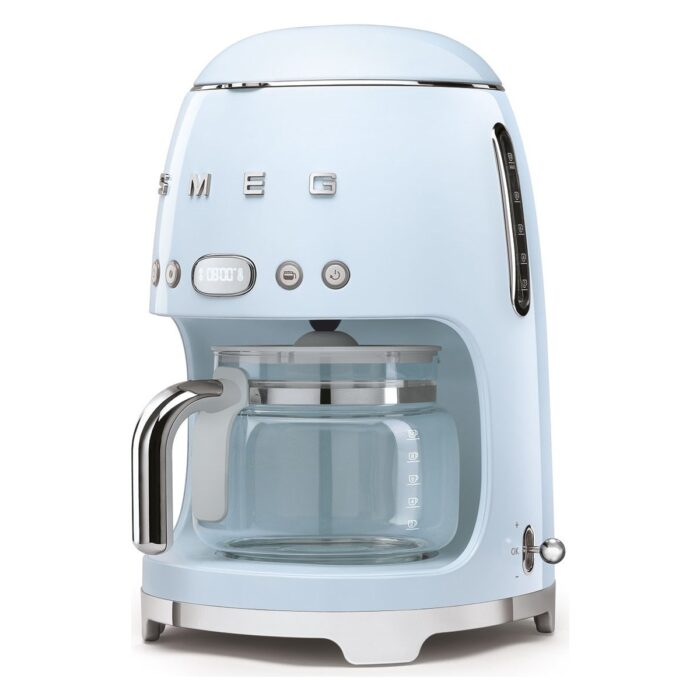 SMEG 50'S STYLE RETRO PASTEL MAVI FİLTRE KAHVE MAKİNESİ DCF02PBEU - Görsel 5