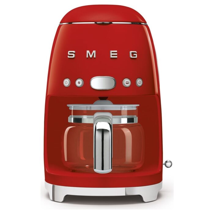 Smeg 50'S Style Retro Kırmızı Filtre Kahve Makinesi DCF02RDEU - Görsel 3