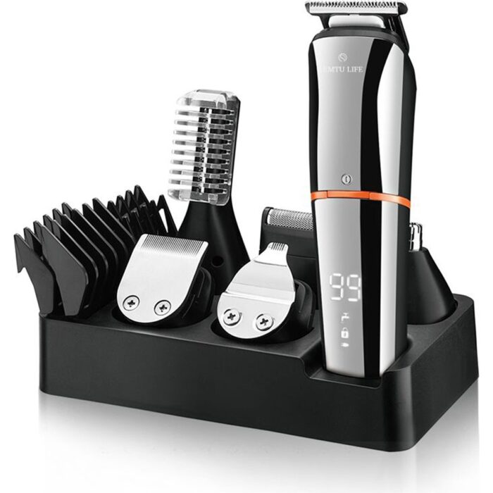 Emtu Life LI-1386 Erkek Bakım Kiti,saç Sakal ve Tüm Vücut Bakım Seti 6 In 1 -10W - Görsel 1