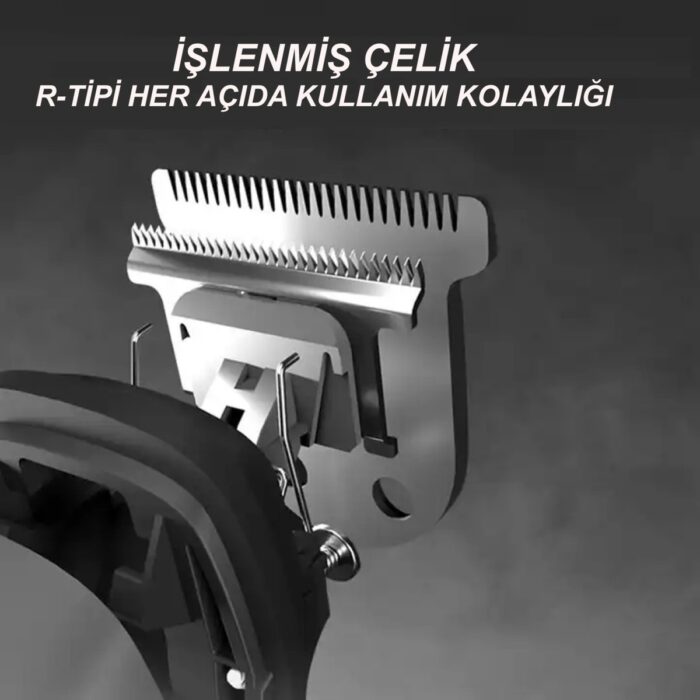 Emtu Life LI-1386 Erkek Bakım Kiti,saç Sakal ve Tüm Vücut Bakım Seti 6 In 1 -10W - Görsel 3