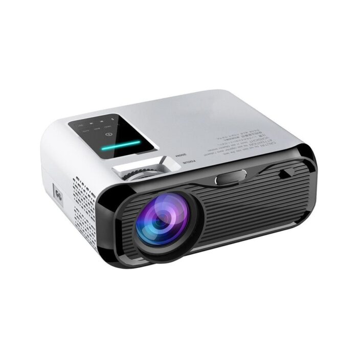 Hzl E500S 1080P Kablosuz Projeksiyon LED Işık Kaynağı HDMI USB Bağlantı 1080p Full HD - Görsel 1