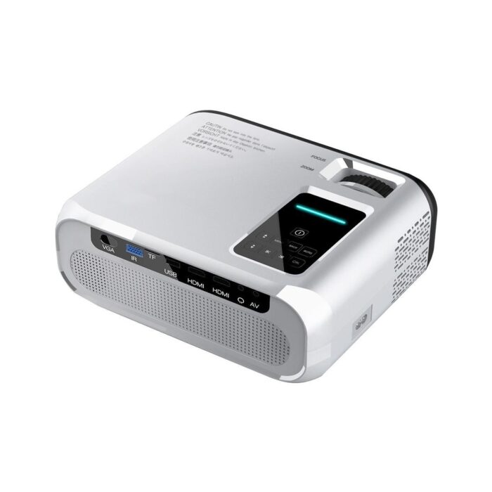 Hzl E500S 1080P Kablosuz Projeksiyon LED Işık Kaynağı HDMI USB Bağlantı 1080p Full HD - Görsel 2