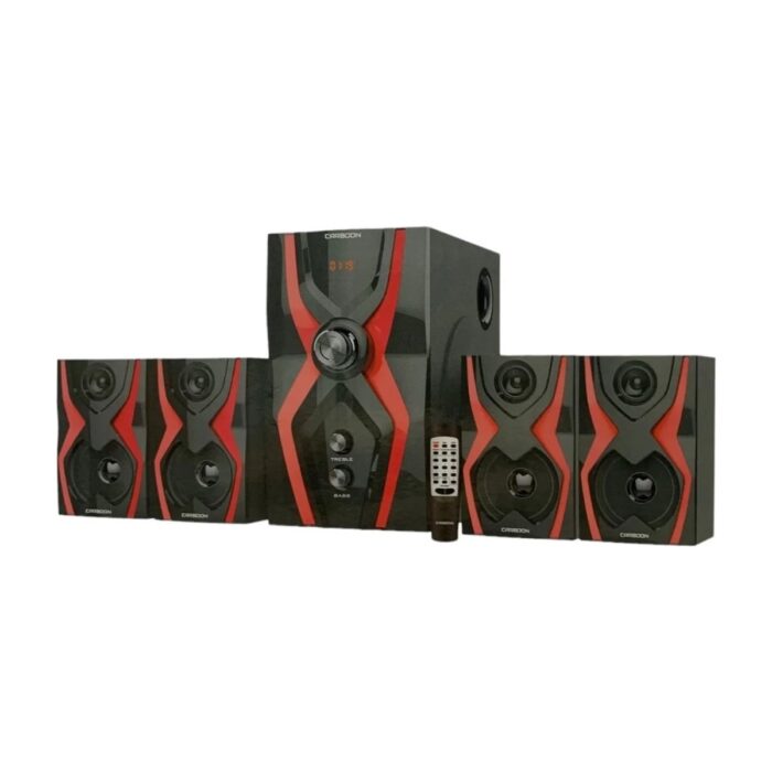 Carboon Serisi Ts-40 52 Watt Bluetoothlu 4+1 Dijital Ekran Radyolu USB Tf Destekli Ses Sistemi - Görsel 1